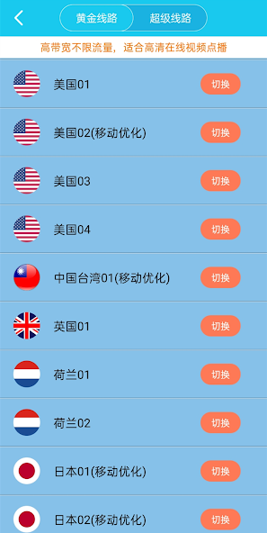 旋风加速器2小时免费android下载效果预览图